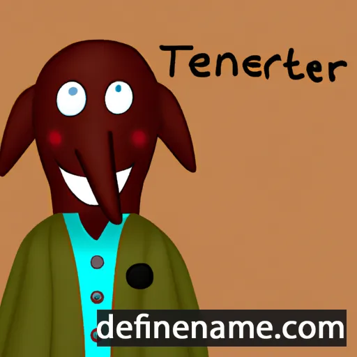 Terhenetär cartoon