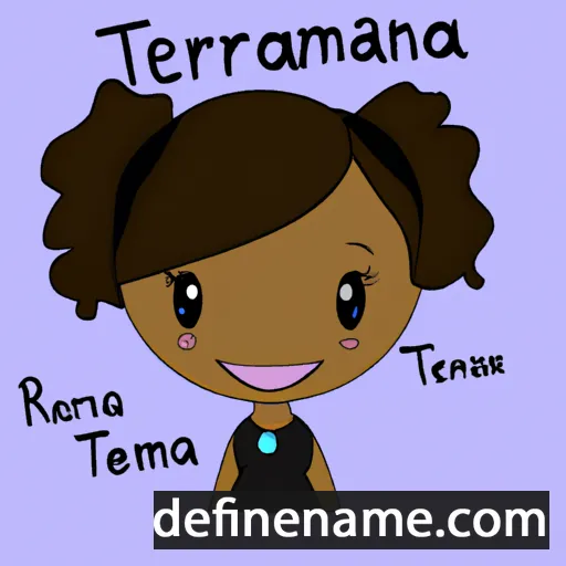 Terrianna cartoon