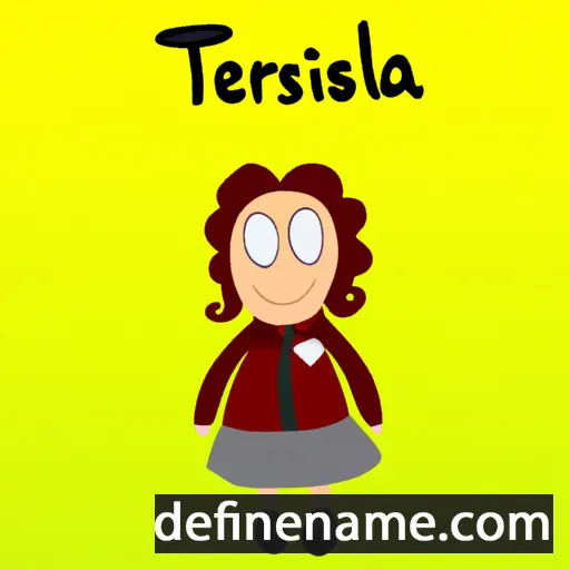 Tersilla cartoon