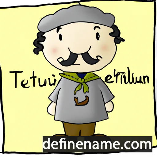 Tertulliano cartoon