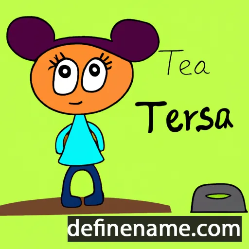 Teruša cartoon