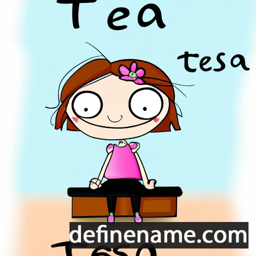 Tesa cartoon