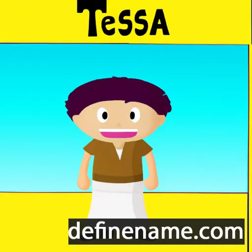 Tessama cartoon