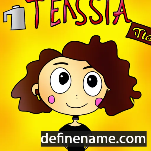 Tessina cartoon