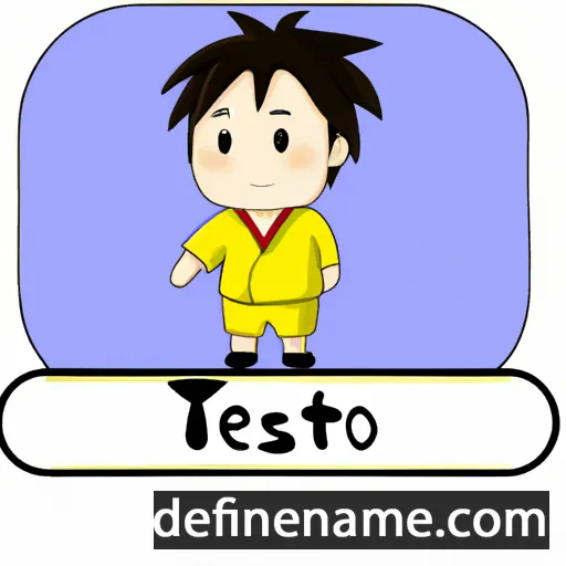 Tetsutaro cartoon