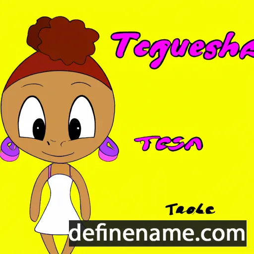 Teunesha cartoon