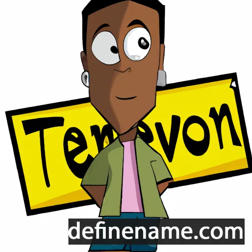 Tevon cartoon