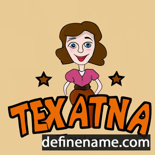 Texana cartoon