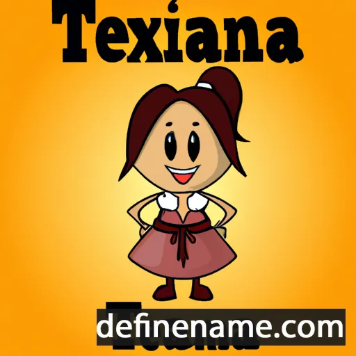 Texanna cartoon