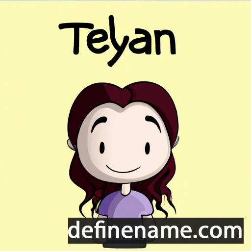 Teylan cartoon