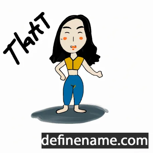 Thái cartoon