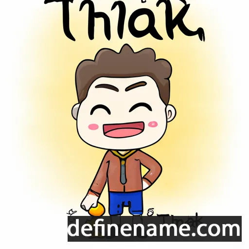 Thaik cartoon