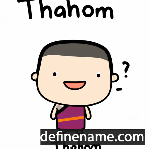 Thanom cartoon