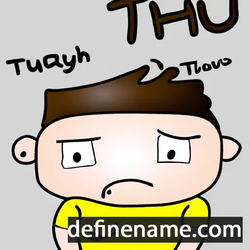 Thau cartoon