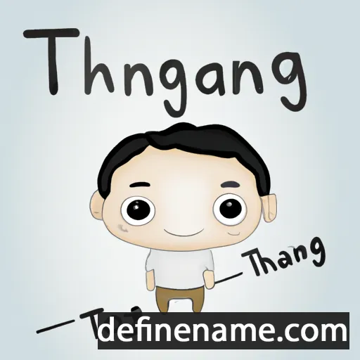 Thawng cartoon