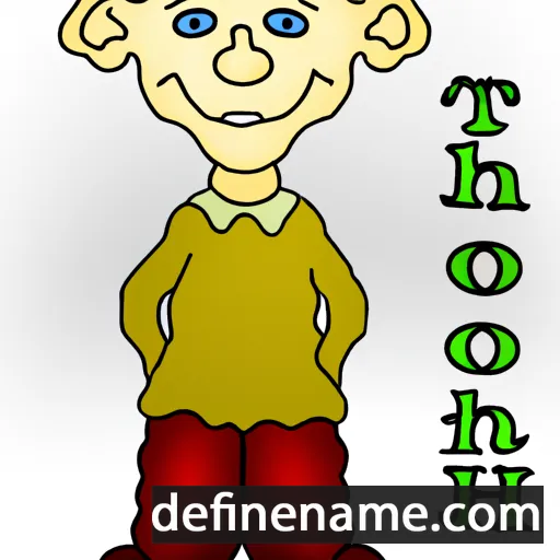 Theofil cartoon