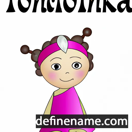 Theonika cartoon