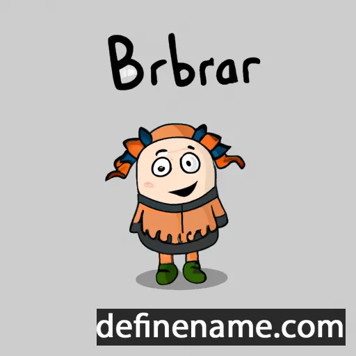 Þorbrá cartoon