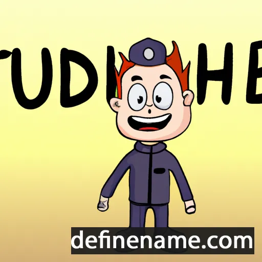 Theudebrand cartoon