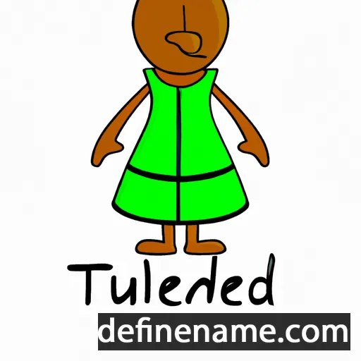 Theudelinde cartoon