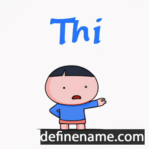 Thiện cartoon