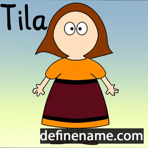 Thilda cartoon