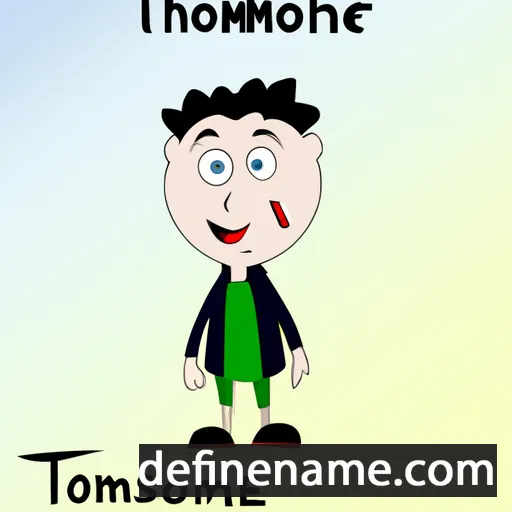 Thomsine cartoon