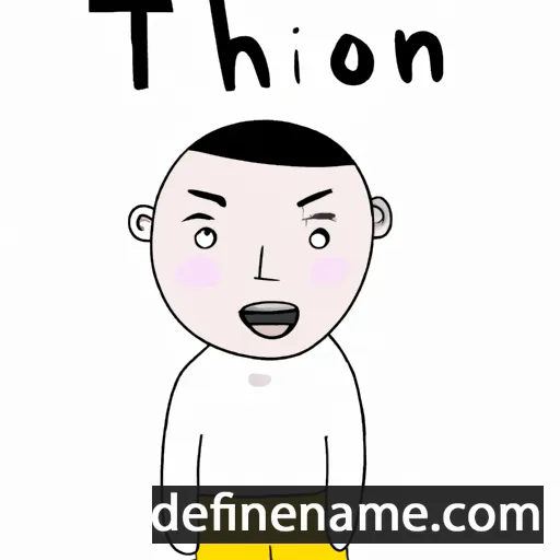 Thon cartoon