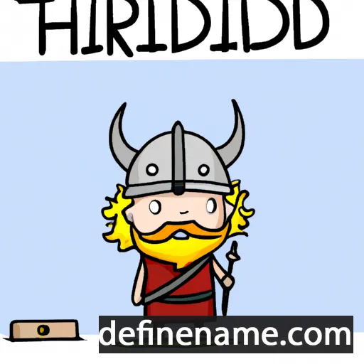 Thorfridh cartoon