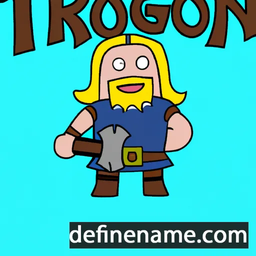 Thorgunn cartoon