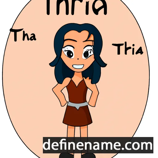 Thraia cartoon