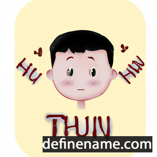 Thuận cartoon