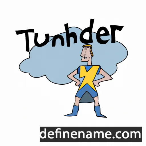 Thunder cartoon