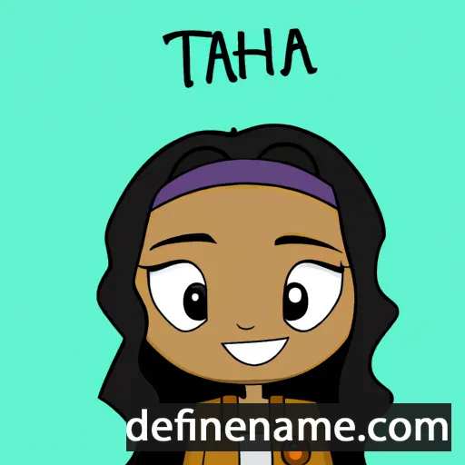 Tiahna cartoon