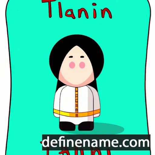 Tianlan cartoon