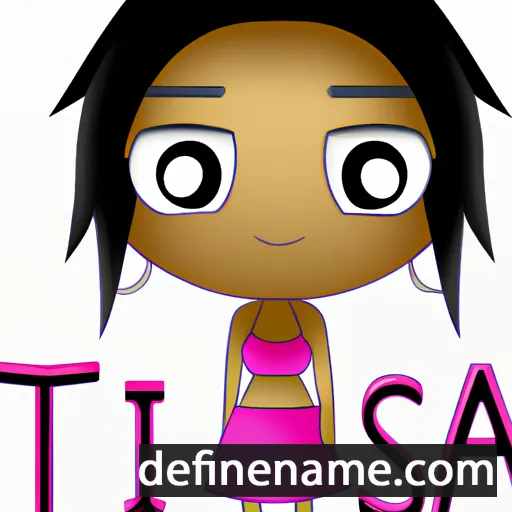 Tiasia cartoon