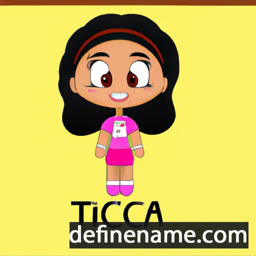 Ticiána cartoon