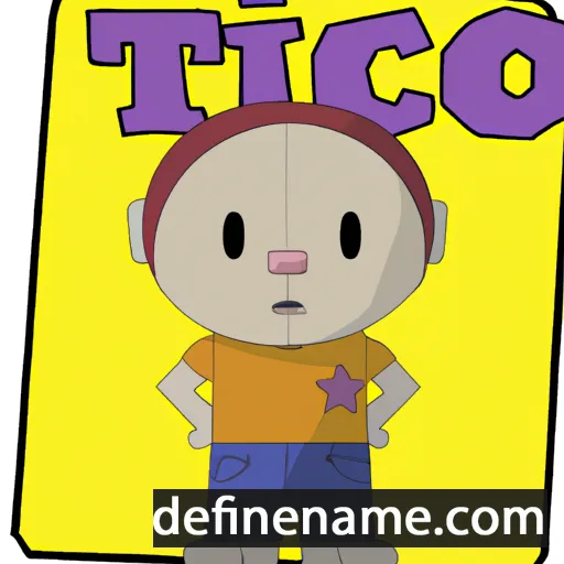 Tico cartoon