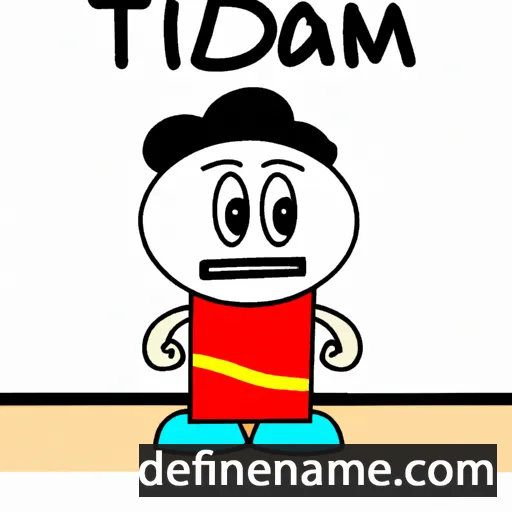 Tidam cartoon