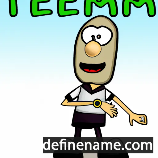 Tiemen cartoon