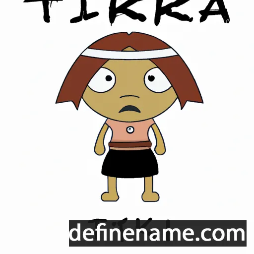 Tikla cartoon