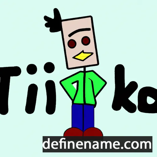 Tiko cartoon