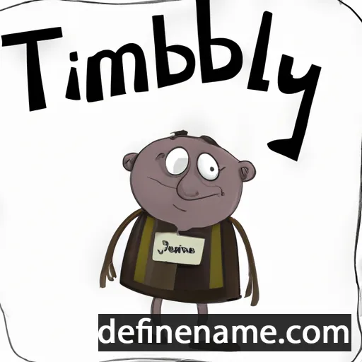 Timbrely cartoon