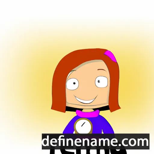 cartoon of the name Timea