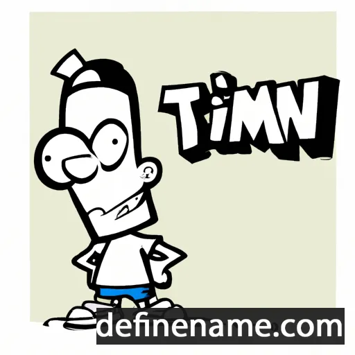 Timnit cartoon