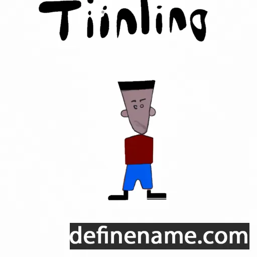 Tinglin cartoon