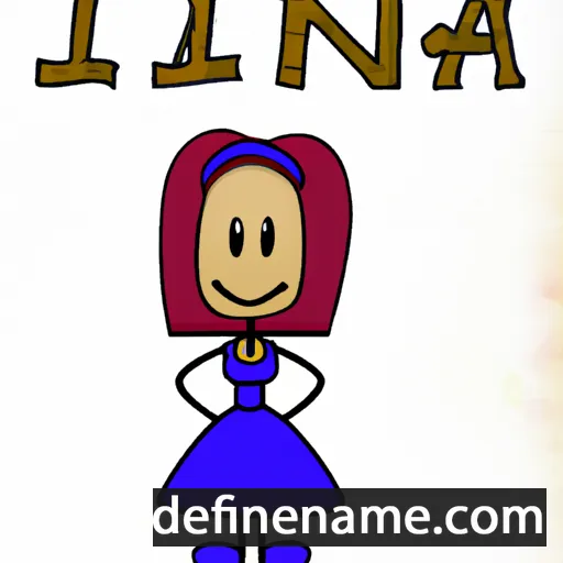 Tinia cartoon