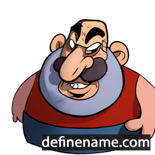 cartoon of the name Tio