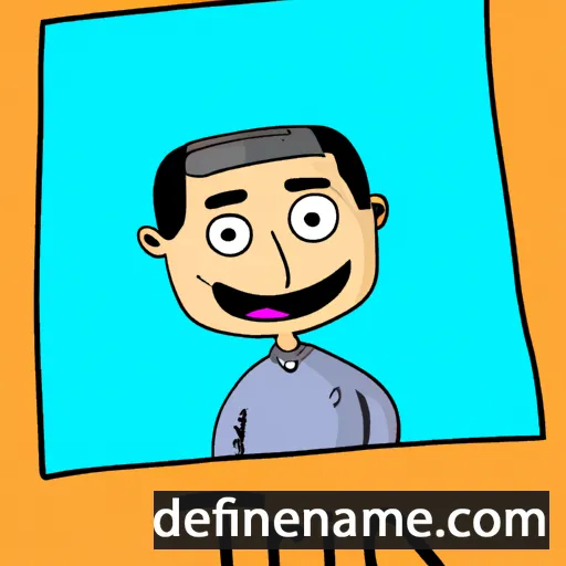 cartoon of the name Tiran