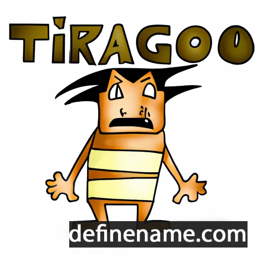 Tirgatao cartoon